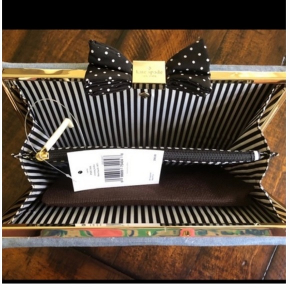 Kate Spade Evening Belles Carrie Clutch nwt $298 - Picture 7 of 8